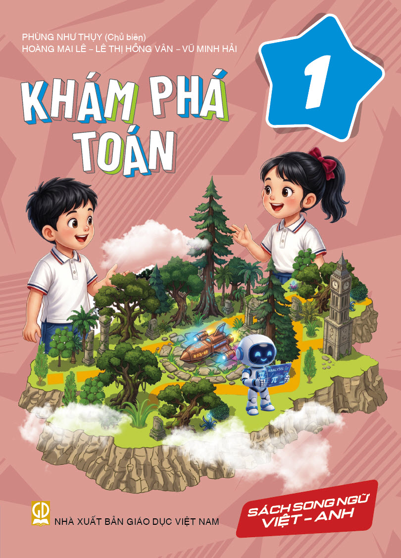 Khám phá Toán lớp 1 song ngữ Việt Anh
