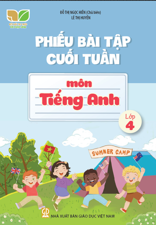Phiếu bài tập cuối tuần môn Tiếng Anh lớp 4